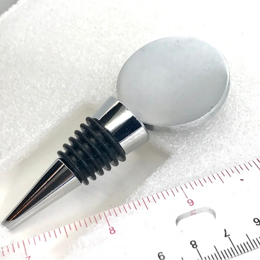 Wine bottle stopper handmade glass dome 30mm